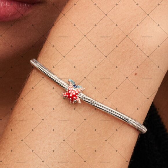 Pandora Colourful Starfish Mini Charm - Picture 3 of 5
